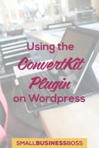 ConvertKit plugin for Wordpress