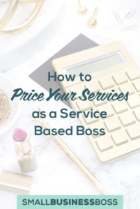 How to price your services