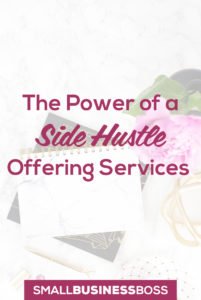 Side hustle offering services