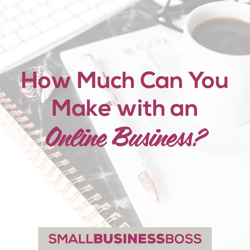 how much can you make with an online business