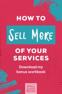 How to sell more of your services