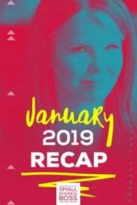 January 2019 recap