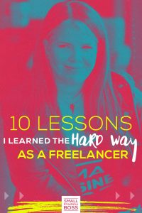 Lessons for Freelancers