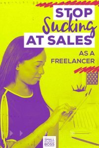 Sales as a freelancer