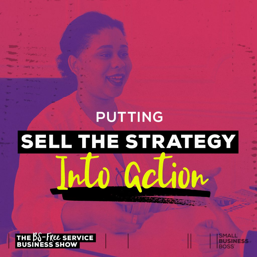 how to sell the strategy